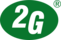 Das Bild zeigt ein grünes, ovales Logo mit der Aufschrift "2G" in großen, weißen Buchstaben. In der oberen rechten Ecke befindet sich ein kleines, eingetragenes Markenzeichen.