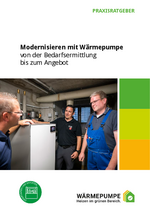 Praxisratgeber „Modernisieren mit Wärmepumpe“ (für Handwerker)