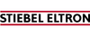 Logo von Stiebel Eltron, einer Marke, die für innovative Heiz-, Lüftungs- und Warmwassersysteme bekannt ist. Der Schriftzug "STIEBEL ELTRON" ist in Großbuchstaben und schwarz gehalten, mit einer roten Linie darüber.