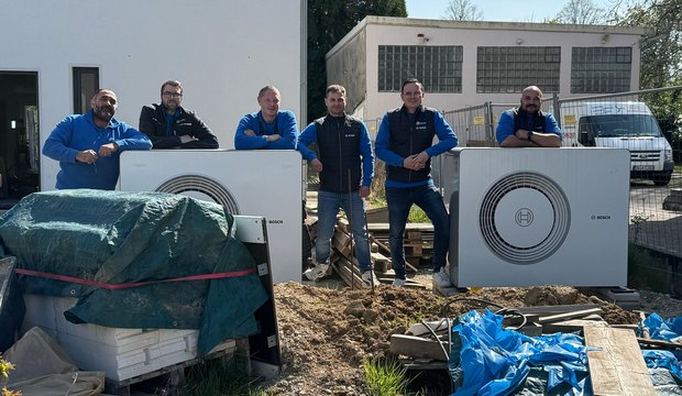 Vorschau von Wärmepumpe im Neubau-Mehrfamilienhaus