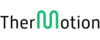 Logo der Marke "TherMotion". Der Schriftzug kombiniert grüne und schwarze Buchstaben, wobei das "M" in der Mitte hervorgehoben ist.